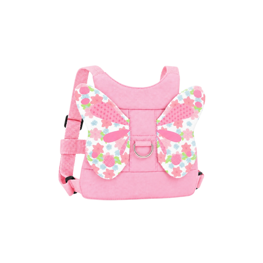 Lilletryg Flyv — Pink sommerfugl